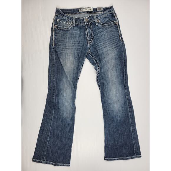 BKE Jeans Womens 30S Blue Denim Fulton‎ ABM1837 - Picture 1 of 8